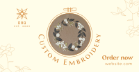 Custom Made Embroidery Facebook ad Image Preview