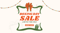 Boxing Day Sale Facebook Event Cover Design