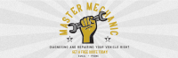 Retro Master Mechanic Twitter Header Image Preview