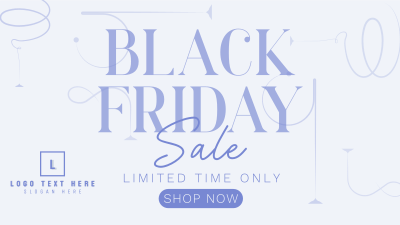 Classic Black Friday Sale Facebook event cover Image Preview