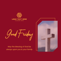 Good Friday Cross Linkedin Post Image Preview