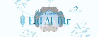 Eid Al Fitr Greeting Facebook Cover Design