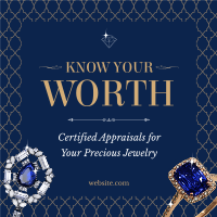 Jewelry Appraisal Instagram Post Preview