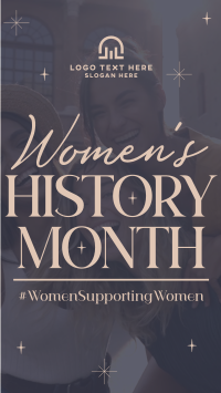 Women's History Month TikTok video Image Preview