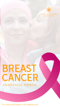Cancer Awareness Campaign Facebook Story Design