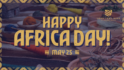 Africa Day Commemoration  Facebook event cover Image Preview