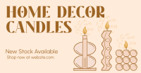 Decorative Candle Decors Facebook Ad Design