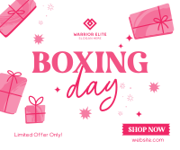 Playful Boxing Day Facebook post Image Preview