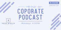 Corporate Podcast Twitter post Image Preview