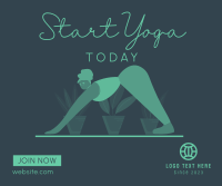 Calm Your Mind & Body Facebook Post Design