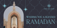 Greeting Ramadan Arch Twitter post Image Preview