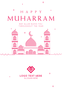 Welcoming Muharram Flyer Design