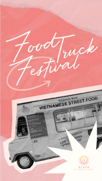 Food Truck Festival Instagram reel Image Preview