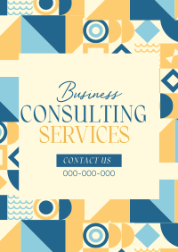 Consult Your Business Poster Design