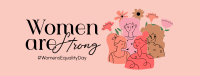 Strong Girls Appreciation Facebook cover Image Preview