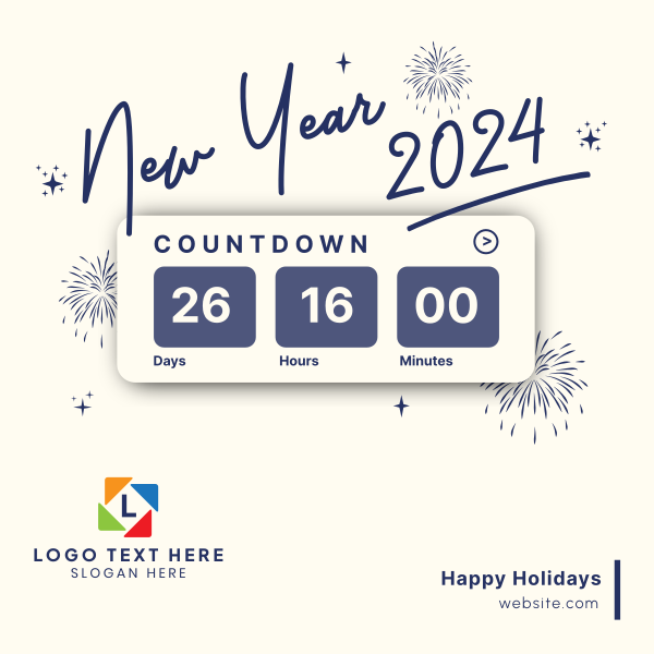 2022 Countdown Instagram Post Design Image Preview