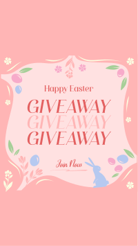 Blessed Easter Giveaway YouTube Short Design