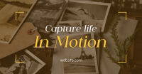 Capture Life in Motion Facebook ad Image Preview
