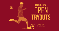 Soccer Tryouts Facebook ad Image Preview