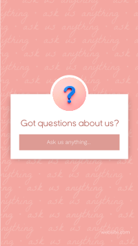 Got Questions? Facebook Story Design