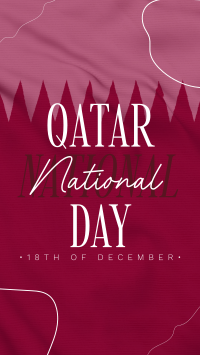 Qatar National Day Greeting Instagram Story Design