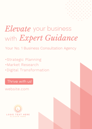 Your No. 1 Business Consultation Agency Poster Image Preview
