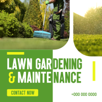 Neat Lawn Maintenance Instagram Post Image Preview