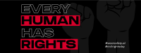 Every Human Has Rights Facebook Cover Image Preview