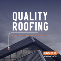 Quality Roofing Linkedin Post Image Preview