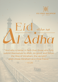 Eid Al Adha Quran Quote Flyer Image Preview