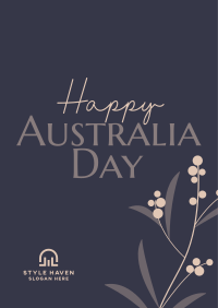 Golden Wattle  for Aussie Day Flyer Image Preview