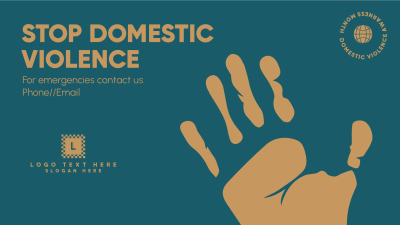 Stop Domestic Violence Facebook event cover Image Preview