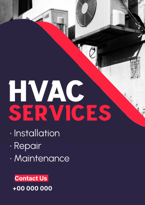 Fine HVAC Services Flyer Image Preview