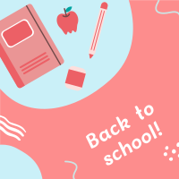 Cute Back to School Instagram post Image Preview