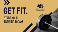 Get Fit Weight Lifting  Facebook Event Cover Image Preview