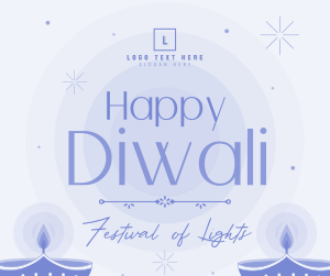 Happy Diwali Facebook post Image Preview