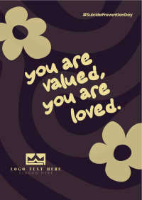 You Are Loved Poster Design