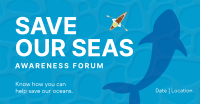 Save The Seas Facebook ad Image Preview