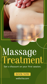 Relaxing Massage Instagram reel Image Preview