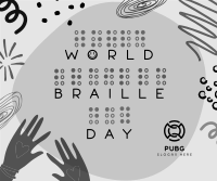 World Braille Day Facebook Post Design