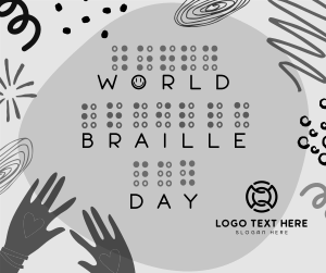 World Braille Day Facebook post Image Preview