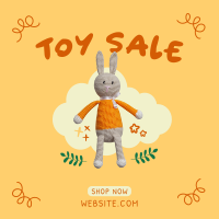 Stuffed Toy Sale Instagram Post Design