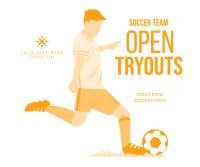 Soccer Tryouts Facebook post Image Preview