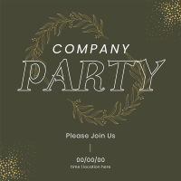 Company Party Instagram post Image Preview