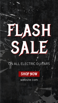 Guitar Flash Sale Instagram reel Image Preview
