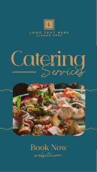 Delicious Catering Services TikTok Video Design