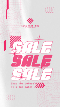 Wireframe Urban Sale TikTok video Image Preview