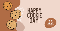 Cute Cookie Day  Facebook Ad Design
