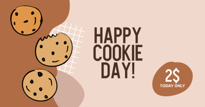 Cute Cookie Day  Facebook ad Image Preview