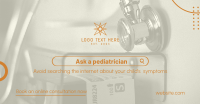 Ask a Pediatrician Facebook Ad Design